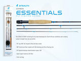 Stealth Essentials 9' #5 4pc Fly Fishing Combo