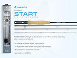 Stealth Start 9' #5/6 4pc Fly Fishing Combo