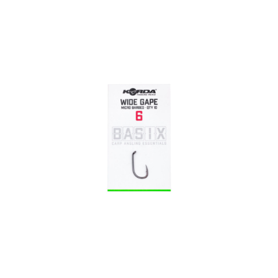 KORDA BASIX WIDE GAPE FISHING HOOKS